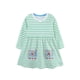 thumbnail image 1 of Odeerbi Niñas Vestido Floral Primavera Otoño Algodón Rayas Cuello Redondo Manga Larga Vestido Suelto, 1 of 5