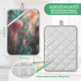 thumbnail image 6 of Yayeee Pot Holders Kitchen Heat Resistant with Pocket 7"x9.8" Cotton Oven Cooking Hot Pads, Psychedelic Forest, 6 of 7