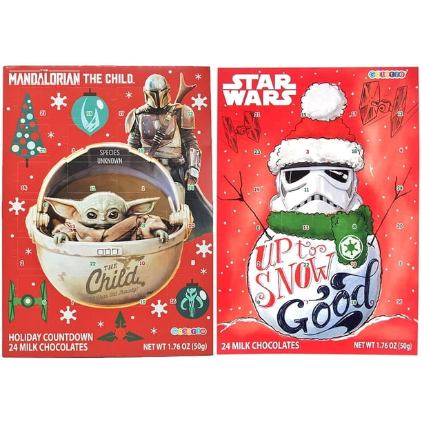 Needzo Star Wars The Mandalorian The Child and Storm Trooper Chocolate Candy Filled 2020 Christmas Advent Calendar, Pack of 2 - Walmart.com needzo-star-wars-the-mandalorian-the-child-and-storm-trooper-chocolate-candy-filled-2020-christmas-advent-calendar-pack-of-2-walmart-com