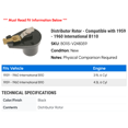 thumbnail image 2 of Distributor Rotor - Compatible with 1959 - 1960 International B110, 2 of 2