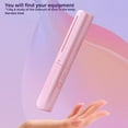 thumbnail image 3 of Ceramic Ionic Hair Straightener Comb, Wireless Styling Brush for Hair Dryer, Reduces Static & Promotes Shine, 3 of 8