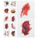 thumbnail image 4 of Makeup Stickers Body Scar Decals Realistic Fake Scar Stickers Halloween Props Simulation Scar Sticker 40Pc, 4 of 5