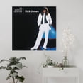 thumbnail image 5 of Rick James Singer Poster Print Canvas Wall Art (19) Artworks Canvas Poster Room Aesthetic Wall Art Prints Home Modern Decor Gifts 28x28inch(70x70cm), 5 of 5