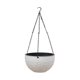 thumbnail image 3 of Maceta colgante con autorriego, diseño moderno, multifuncional, para jardinería. Blanco, 3 of 9
