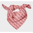 thumbnail image 3 of Bimba Orange Notes Musical Instrument Printed Pure Silk Scarf For Hair Neck Head Bandanas For Women 40 x 40 Inches, 3 of 6