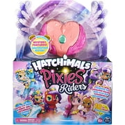 Hatchimals Pixies Riders, Radiant Roxy Pixie with Tigrette Glider, 3.5''