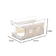thumbnail image 3 of pstuiky Caja organizadora de refrigerador de doble capa con ruedas automáticas, transparente, para latas de refresco y cerveza., 3 of 7