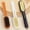 Black, variant on Double-Sided Suede & Leather Shoe Brush with Long Handle | Stain Removal Cleaning Tool | Microfiber Bristles for Gentle Cleaning | Includes Liquid Refill | 1 Piece