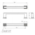 thumbnail image 3 of Richelieu BP795128195 5" Center To Center Handle Cabinet Pull From The Expression, 3 of 3