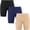 3-Pack, variant on SIMIYA Women's Slip Shorts for Under Dresses,Seamless Smooth Comfortable Stretch Yoga & Bike Shorts