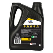 Mobil Delvac 1300 Super Heavy Duty Premium Synthetic Blend Diesel Engine Oil 10W-30, 1 Gallon