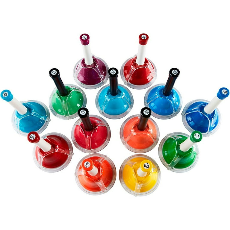 Rhythm Band Kid s Play 13 Note Hand Desk Bell Set