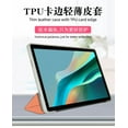 thumbnail image 3 of Étui pour Tablette Teclast M50pro 10,1 Pouces, Étui Souple TPU la Plus Récente avec Support Pliable pour Stylet M50 Pro M50HD+ film en Verre Bleu Teclast M50HD, 3 of 6