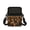 Black Cat Pumpkin Pattern, variant on Chririnla Crossbody Purse for Work, Lightweight Double Deck Over Shoulder Wallet for Women Watercolor Horse Floral Pattern Crossbody Bags