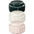 thumbnail image 4 of 3Pcs Empty Ceramic Lip Balm Container Face Cream Jars with Lids Round Cosmetic Storage Containers, 4 of 9