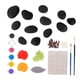 thumbnail image 4 of Kit de actividades al aire libre para pintar rocas creativas, pintura de piedra impermeable para estilo B, 4 of 9