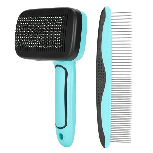 Cepillo Para Mascotas, Cortador Retráctil, Cepillo De Depilación Automático Flexible Para Perros Y Gatos, Suave Para Depilación, Peine Para Mascotas, Pelo De Gatos Y Perros OTVIAP Pet Accessories