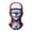 B, variant on 3D Printed Balaclava, Skeleton Snake Dragon Full Face Mask, Windproof Headwear for Halloween party Motorcycle Cycling Ski Winter Outdoor Activities