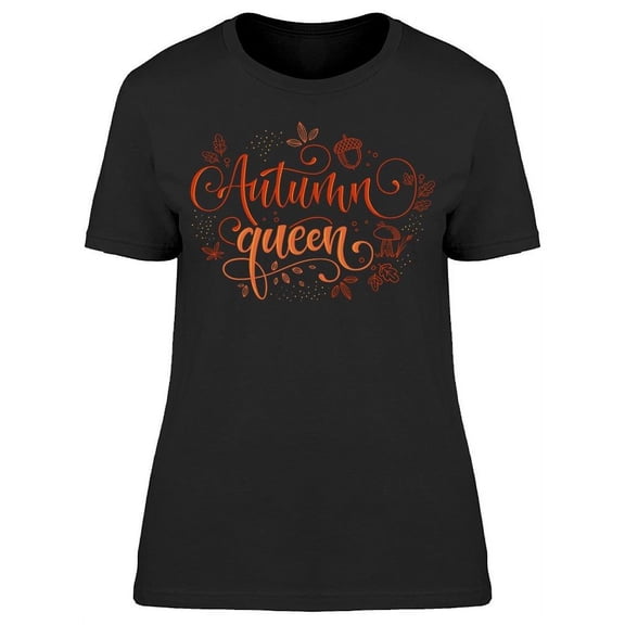 Autumn Queen Sketch T-Shirt Women -Image by Shutterstock, Female x-Large
