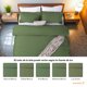 thumbnail image 5 of Juego de Funda para Edredon Duvet Dreamlab, Tamaño King Size, Color Verde Seco, 3 Piezas, 5 of 9