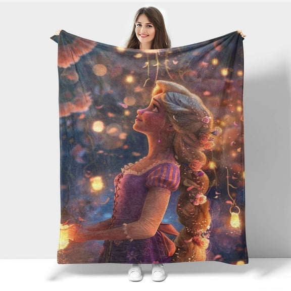 Tangled 80IN*60IN Blanket