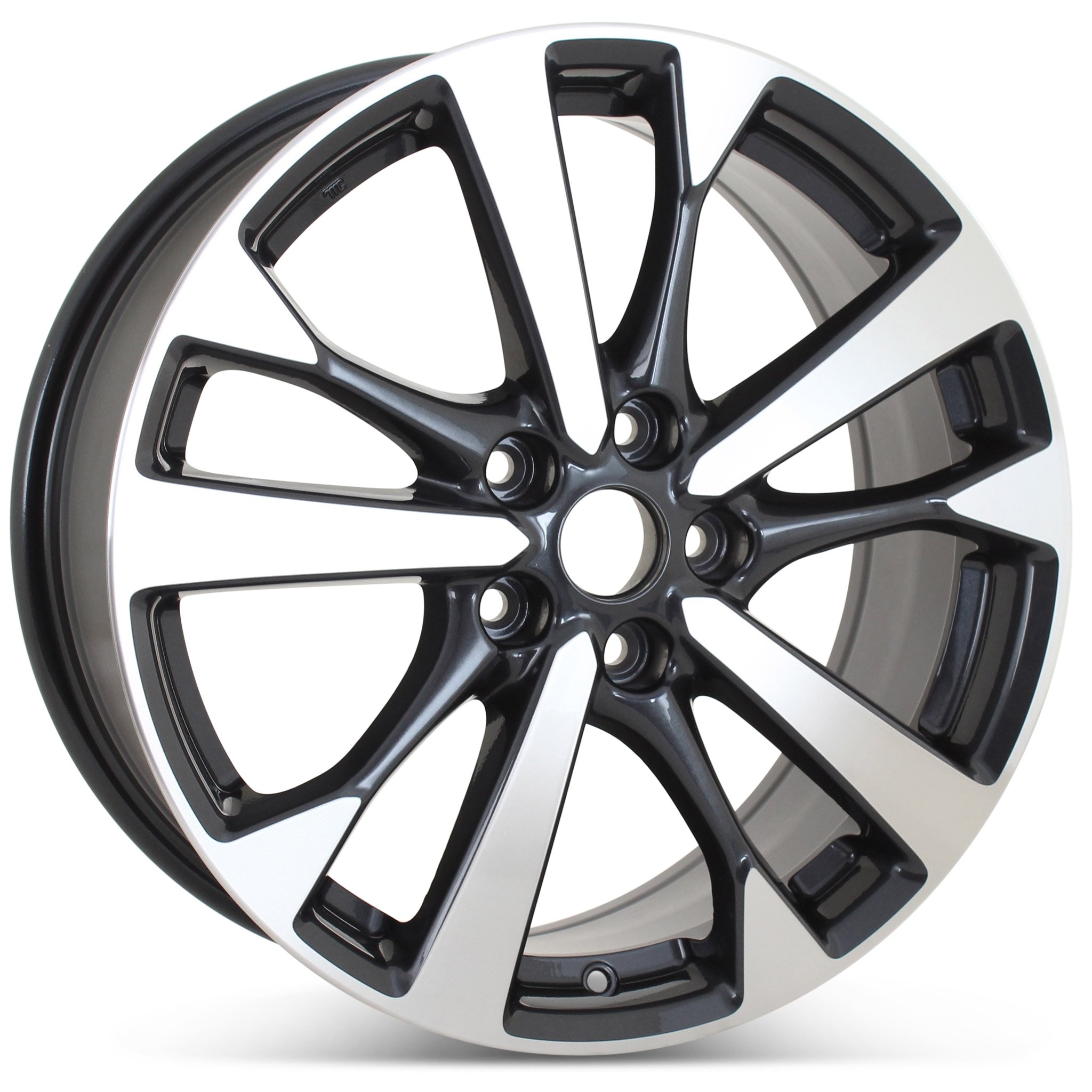 19x8 Alloy Wheel For 2008-2009 Pontiac G8 – Machined Silver Rim 6640 By WheelerShip