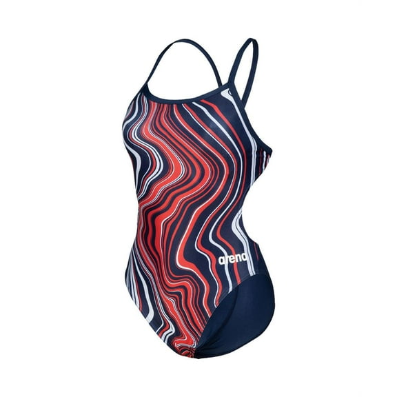 Arena Women's Swimsuit Challenge Back Marbled