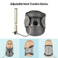 thumbnail image 3 of Graflsoa Support de Cou Réglable avec Fonction de Massage, Matériau en Coton, Options Gris/blanc, Design Léger et Portable, 3 of 6
