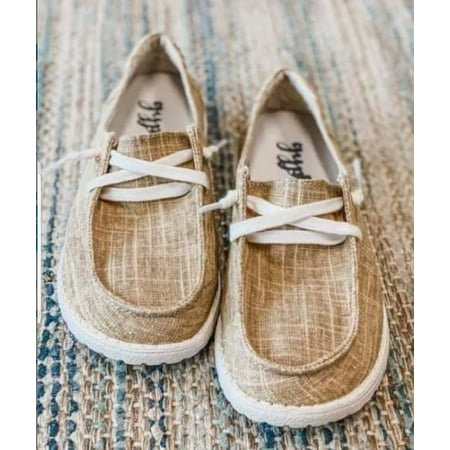 Women s Lightweight Boat Shoes  Casual Loafers  Slip On Deck Shoes  Breathable Canvas Sneakers