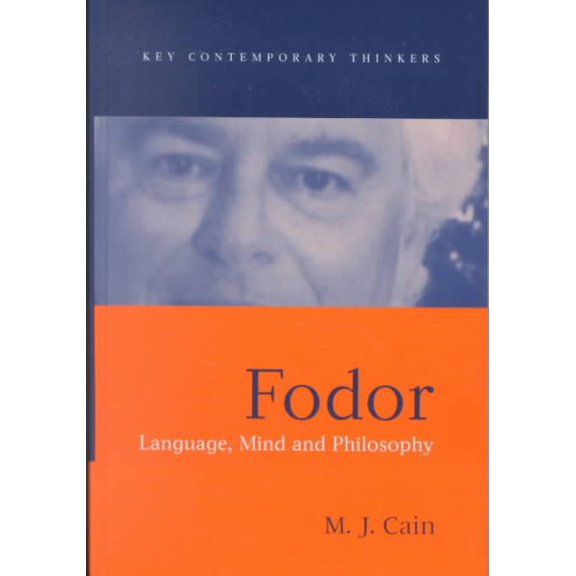 Pre-Owned Key Contemporary Thinkers: Fodor: Language, Mind and Philosophy (Hardcover)