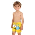 thumbnail image 4 of Pantalones cortos de bolsillo para niños con cordón elástico estampado casual traje de baño pantalones de cinco puntos, 4 of 8