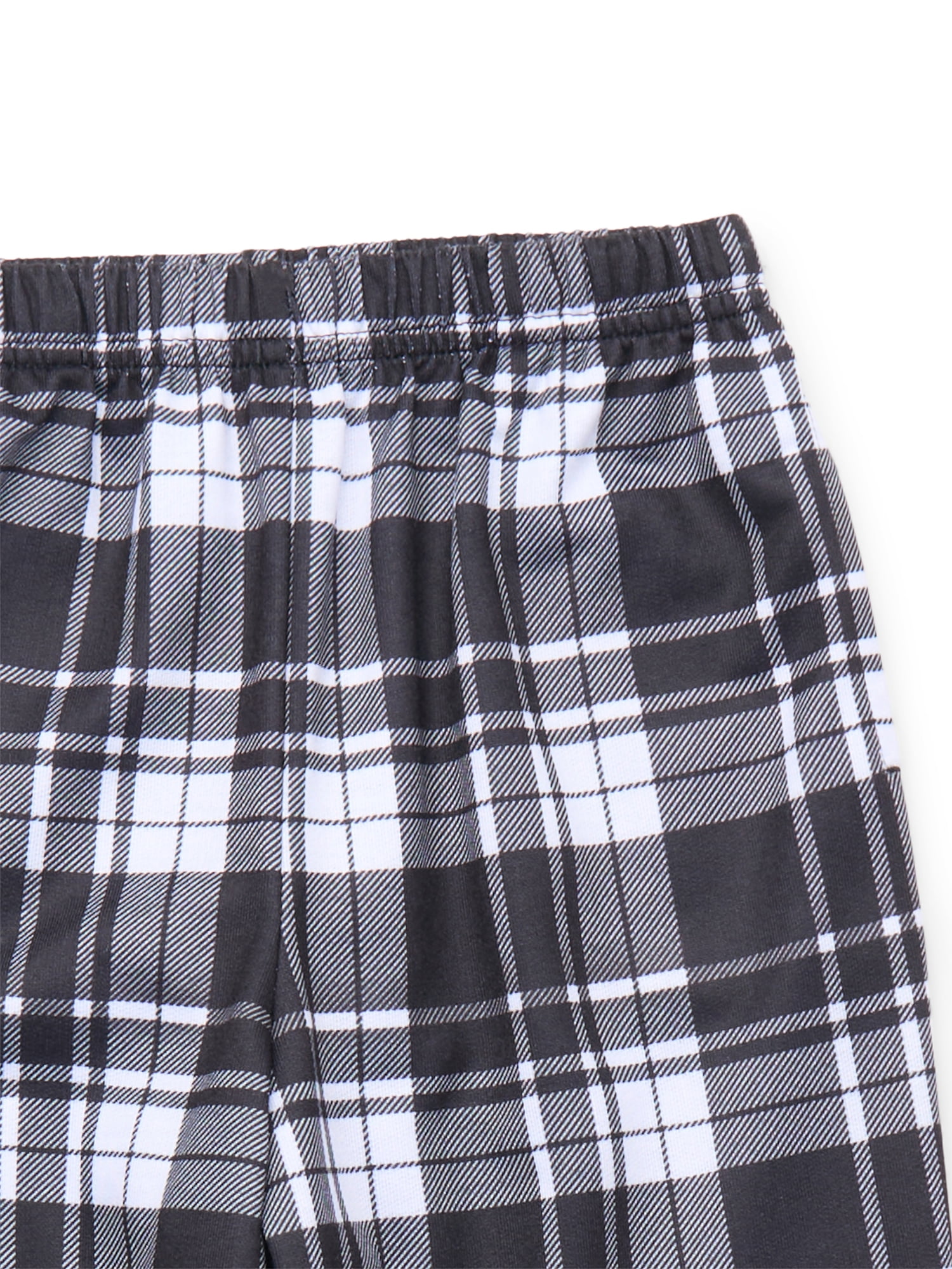 Wonder Nation Boys Lounge and Cozy Sleep Pants with Pockets, 2-Pack, Sizes 4-18 Plus Husky