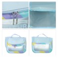 thumbnail image 3 of Unique Bargains 1 Pc Women Convenient Makeup Bag for Vacation Camping Business Travel Bathing Blue, 3 of 4