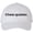 White, variant on Chew Quieter Embroidered Dad Hat - Funny Sarcastic Baseball Cap for Men & Women with Bold Humor Quote (Black)