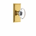 thumbnail image 3 of Grandeur Provence Crystal Door Knob with Carre Plate, 3 of 6