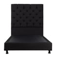 thumbnail image 2 of Base de Cama Matrimonial Dicasa Cabecera Capri Negro, 2 of 8