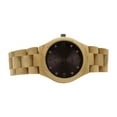 thumbnail image 4 of Angie Wood Creations Maple Women’s Watch With Maple Bracelet and Purple Dial, 4 of 7