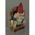 thumbnail image 2 of DWK Grumpy Gnome y Squirrel Rude Gesture Go Away para colgar en la pared DWK HH49395, 2 of 3