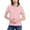 Pink, variant on Annhoo Golf Shirts for Womens Casual Collared Block Color Slim Dressy Short Sleeve Tops Business Clothes