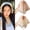 Off-white, Pink, variant on 2 Pcs Lace Head Scarf for Women, Pink & Beige Triangle Bandana Headband, Floral Lace Hair Kerchief, Cute Summer Hair Accessories for Daily Beach Travel Gift (Green Blue)