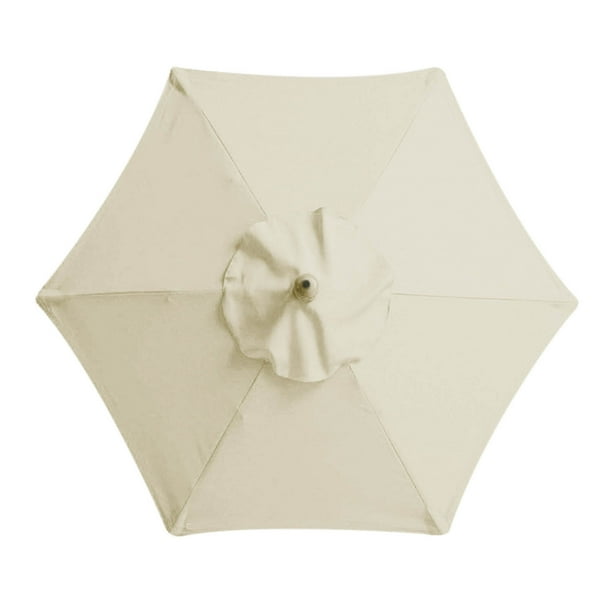 Xihbxyly Sombrilla de Jardín, Diseño Vintage, 99 % de Protección Solar, Accesorio de Viaje Ligero, Resistente Al Viento, Fácil de Instalar, Ideal para Playa, Piscina y Camping, 270 Cm.