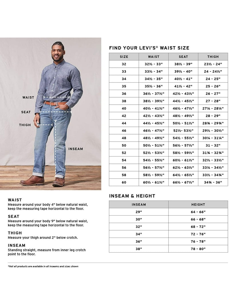 Levis Mens 559 Relaxed Straight Jean Regular 44W x 30L Love Plane