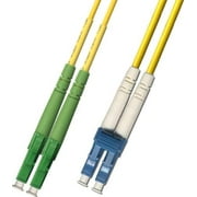 2M - Singlemode Duplex Fiber Optic Cable (9/125) - LC/APC to LC/UPC