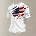 thumbnail image 2 of DHFJKG Short Sleeve T Shirts For Men Celebrate America's 250Th Anniversary 4Th Of July Tshirt 1776-2026 United States Graphic Tee, 2 of 2