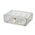 thumbnail image 2 of Underwear Drawer Storage Box 16 Cell Clear Stackable Dustproof Multi-functional Panties Bras Baby Clothes Socks Ties Belts Divider Organizer Home Supplies Clear One Size, 2 of 13