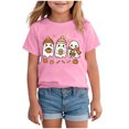 thumbnail image 2 of Staki Halloween Shirt Girls All Holidays,Birthdays Short Sleeve Graphic T-Shirts,1 Pack 1T 2T(Pink, 1-2 Years), 2 of 4