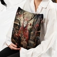 thumbnail image 6 of Bohemia Velvet Throw Pillow Covers Set of 2 - 16x16, 18x18, 20x20 Inches - Unique Patterns - Bed Pillow Inserts Included for Various Occasions, 6 of 6