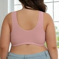 thumbnail image 5 of Sports Bras for Women - Women's Comfortable and Transparent Shoulder Strap Cordless Backless Spongeless with Convertible Shoulder Straps - Bras for Women,Color:Rose Gold,Size:58, 5 of 6