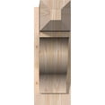 thumbnail image 2 of Ekena Millwork 7 1/2"W x 20"D x 20"H Funston Smooth Craftsman Outlooker, Douglas Fir, 2 of 4