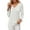 Blanc, variante sur Ritualay T-shirt pour Femme à Manches Longues T-shirt de Travail Décontracté T-shirt Col en V Chandail Ample Blanc m